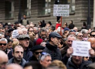 La pensión media en Euskadi alcanza los 1.188 euros