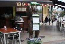 Realizan un ‘simpa’ y se llevan hasta los platos con comida