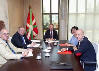 Gobierno Vasco, Confebask, UGT y CCOO recuperan la Mesa de Diálogo Social