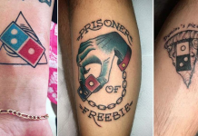 Cancelan la promoción de pizza para toda la vida a cambio de tatuarse
