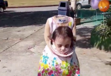 ‘Maya sin cabeza’, el disfraz de Halloween de una niña que se ha vuelto viral