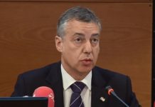 El lehendakari ofrece a la presidenta de Baleares la ayuda de Euskadi tras inundaciones