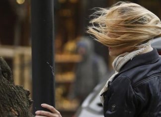 Aviso amarillo por rachas de viento que podrían alcanzar los 100 km/h