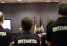 Condena de dos años de prisión para el oficial de la Ertzaintza implicado en el caso ‘Cabacas’