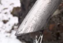 La ilusión óptica del chorro de agua