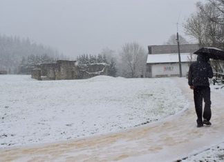 Mañana la cota de nieve bajará a 500 metros