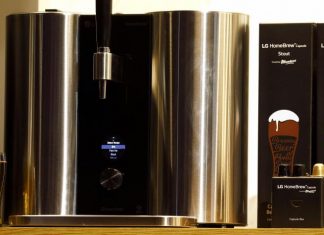 Una máquina para hacer cerveza en casa con cápsulas