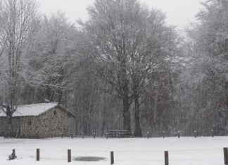 Mañana la cota de nieve descenderá hasta los 200-400 metros
