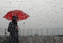 La alerta naranja por lluvias se alarga hasta el mediodía