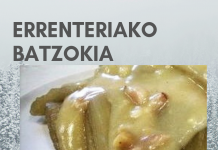 CARDO Y POCHAS EN EL BATZOKI DE ERRENTERIA