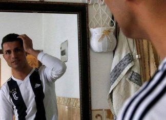 Biwar Abdullah, el ‘doble’ iraquí de Cristiano Ronaldo.