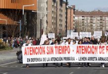 Los sindicatos de Osakidetza mantienen la huelga en la Atención Primaria de este viernes
