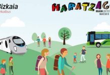 Bizkaibus y Euskotren suman esfuerzos para garantizar el transporte público en Ibilaldia – 2019