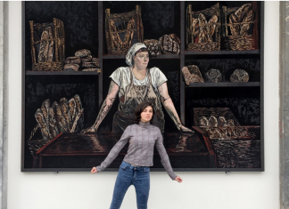 Impulsado por el Ayuntamiento de Bilbao, un nuevo mural adorna el espacio ‘Aretxaga-Miribilla’ en confluencia de Bilbao la Vieja, San Francisco y Zabala