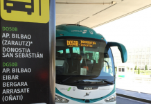 Conductores de Lurraldebus denuncian «el caos» que sufre la línea entre Loiu y Donostia