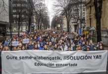 Los sindicatos descartan la vía de la mediación para el conflicto en la concertada