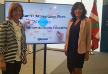 El Gobierno Vasco mejorará las instalaciones de 250 centros educativos en el periodo 2019-2023