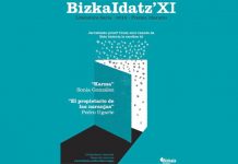 “Esta historia la escribes tú”, con este mensaje la Diputación de Bizkaia impulsa y promueve la creación literaria de vizcaínos y vizcaínas