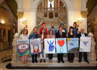 El Ayuntamiento de Bilbao presenta los 6 carteles que aspiran a ser la imagen de Aste Nagusia 2019