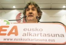 Eusko Alkartasuna suspende cautelarmente las primarias