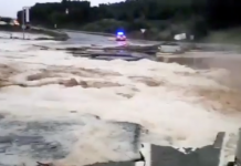 Un conductor fallece en Esprogui tras ser arrastrado por el agua