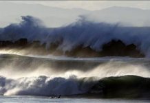Activado el aviso amarillo por olas de 3 metros