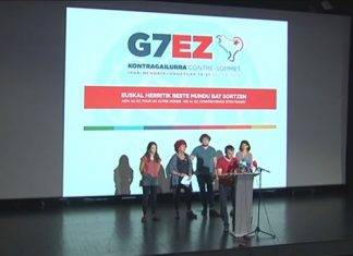 Plataformas contra el G7 destacan el “carácter pacífico” de la contracumbre