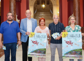 El Ayuntamiento de Bilbao presenta toda la programación de Aste Nagusia, que se celebrará del 17 al 25 de agosto