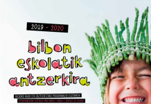 El Ayuntamiento de Bilbao pone en marcha el programa «Bilbon Eskolatik Antzerkira» y el Certamen de Teatro Escolar, que cumplen 25 años