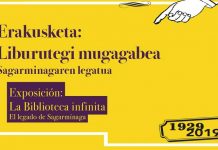 `La Biblioteca Infinita. El legado de Sagarmínaga, 1929-2029´ se abrirá el 8 de octubre en la Biblioteca Foral de Bizkaia