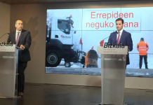 La Diputación Foral de Bizkaia activa el Plan de Vialidad Invernal con 82 quitanieves y 10.000 toneladas de sal