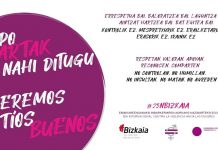 La Diputación de Bizkaia lanza una campaña contra la violencia machista que incide en la actitud y conducta de los hombres hacia las mujeres