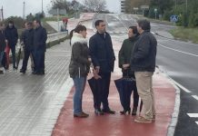 La Diputación de Bizkaia ultima la construcción de los bidegorris que unirán Santurtzi con Zierbena y con el bidegorri de La Arena