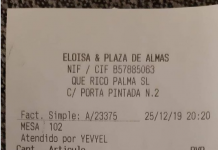 Casi 43€ por seis refrescos y una botella de agua
