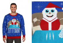 Walmart retira de su web un jersey navideño con referencias al consumo de cocaína