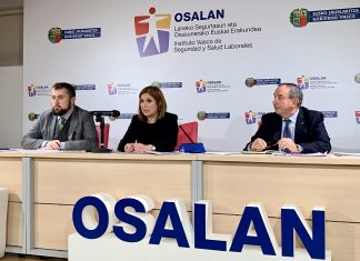El número de accidentes con baja sube un 9% en Euskadi