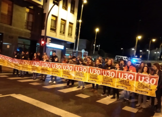 Primeras incidencias en la huelga general del 30E