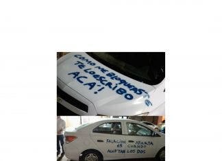 Encuentra su coche pintado por su exnovia