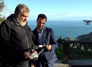 La Diputación de Bizkaia introduce el control satelital y con drones para vigilar laderas y taludes en las carreteras