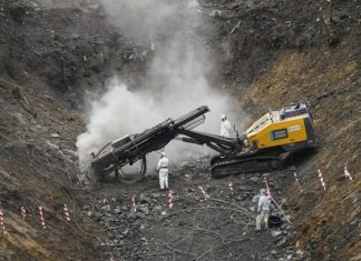 Terminada la búsqueda en la zona B3 del vertedero de Zaldibar