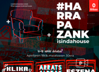 El programa ‘Harrapazank’ del Ayuntamiento de Bilbao impulsa online la creatividad de la juventud bilbaína