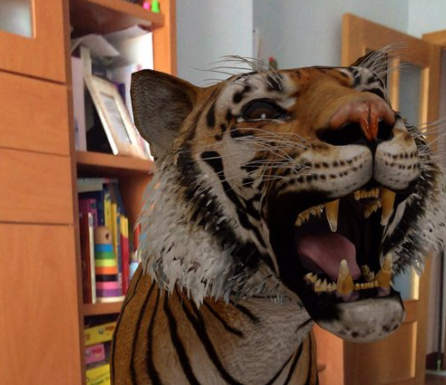 ¿Quieres visualizar animales en 3D en tu salón?