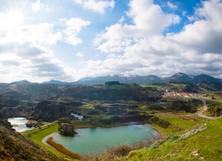 La Diputación de Bizkaia retira en La Arboleda diez cabezas de ganado de un propietario que utilizaba esos pastos sin autorización