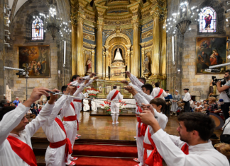 El Ayuntamiento de Bilbao suspende el tradicional Aurresku y la romería del día de la Amatxu de Begoña