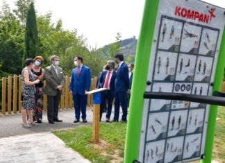 El Ayuntamiento de Bilbao transforma el corazón de barrio de La Peña con actuaciones en el parque Ibaieder y la campa Ibaizabal