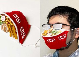 La mascarilla de ramen que triunfa en las redes