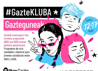 El Ayuntamiento de Bilbao abre el plazo de inscripción para participar en las actividades de los Gaztegunes