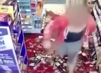 Vídeo: Destroza estanterías de vino porque le pidieron que respetara las normas anticovid
