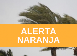 La alerta por viento se eleva a naranja
