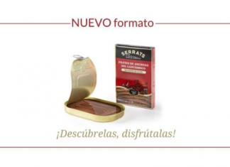 Serrats presenta su nuevo formato de anchoa del cantábrico. ¡Pruébala!